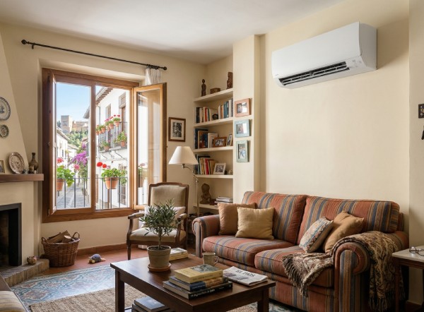 instalacion de aire acondicionado split en salon - CamíPolar